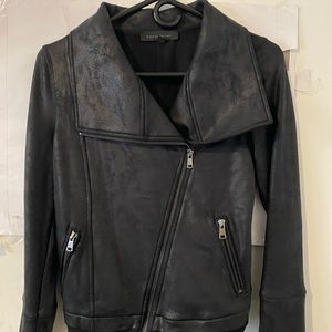 Vegan leather Moto Jacket